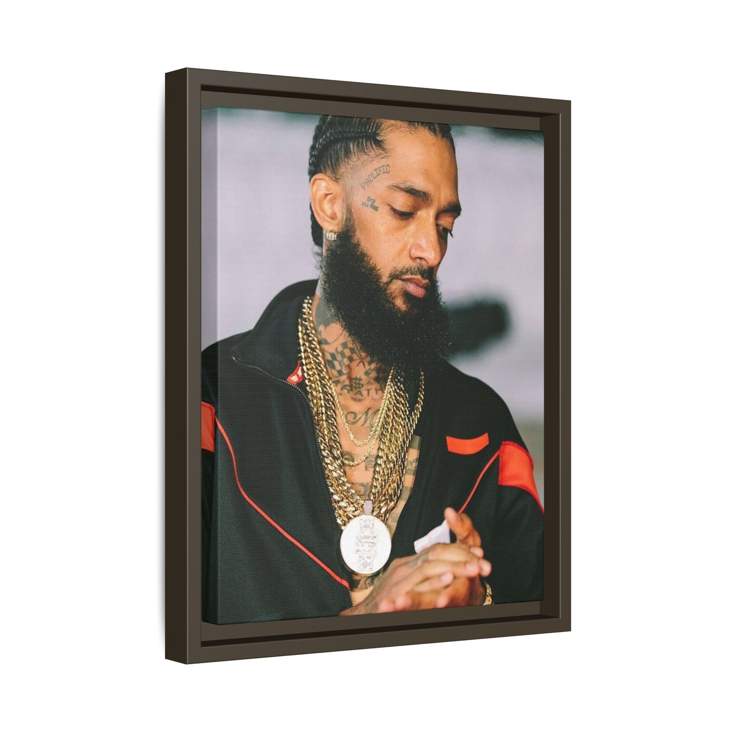 HU$$LE CANVAS WITH FRAME