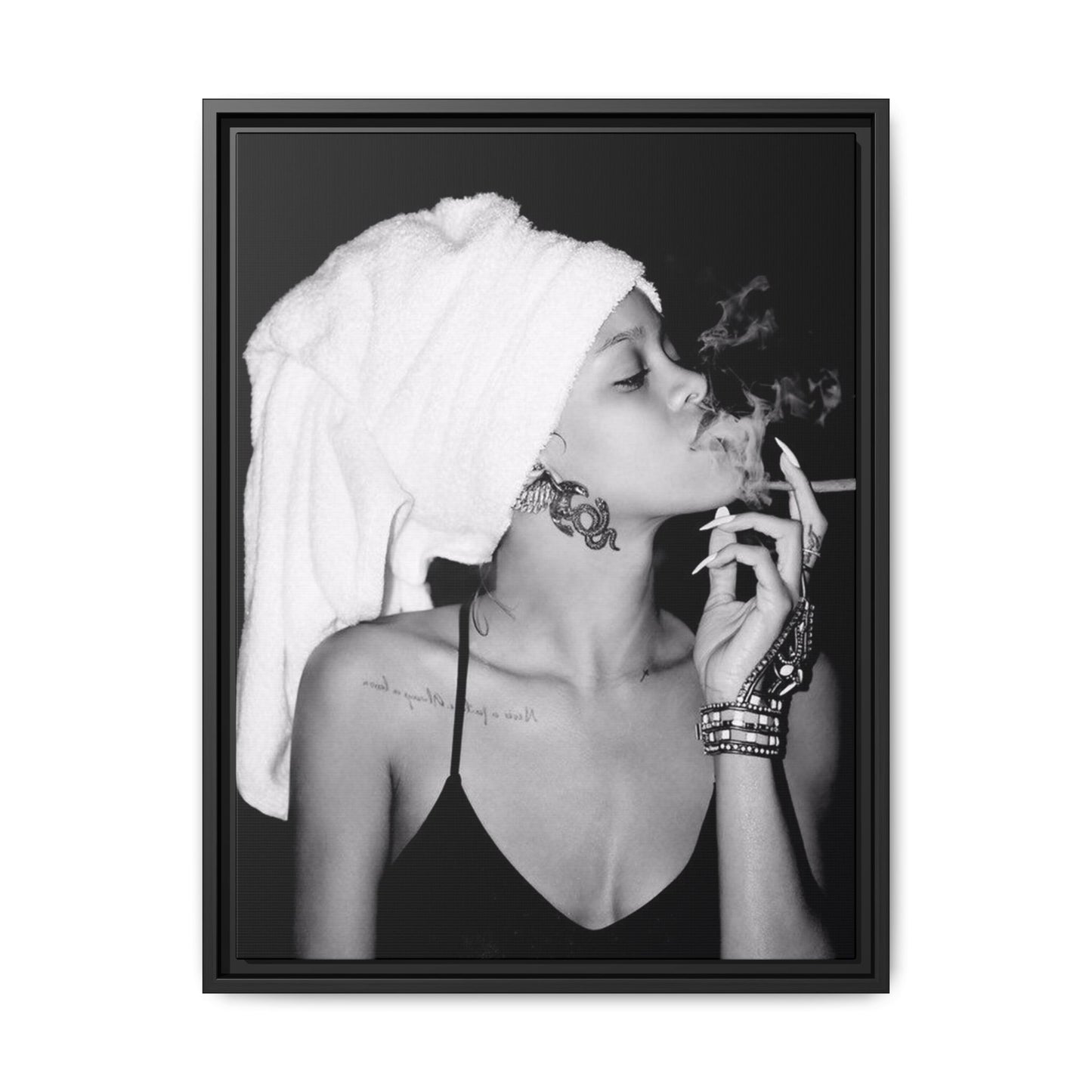 BADGAL CANVAS WITH FRAME