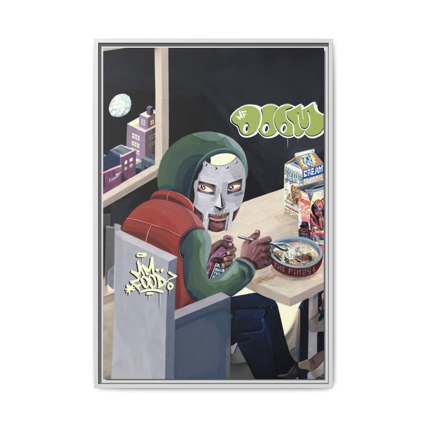 DOOM CANVAS WITH FRAME