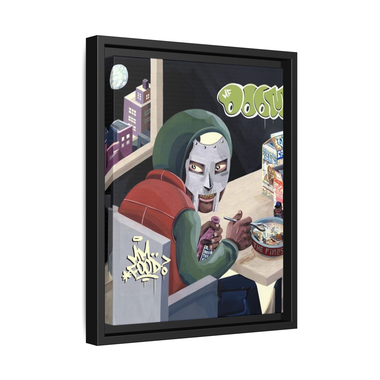 DOOM CANVAS WITH FRAME