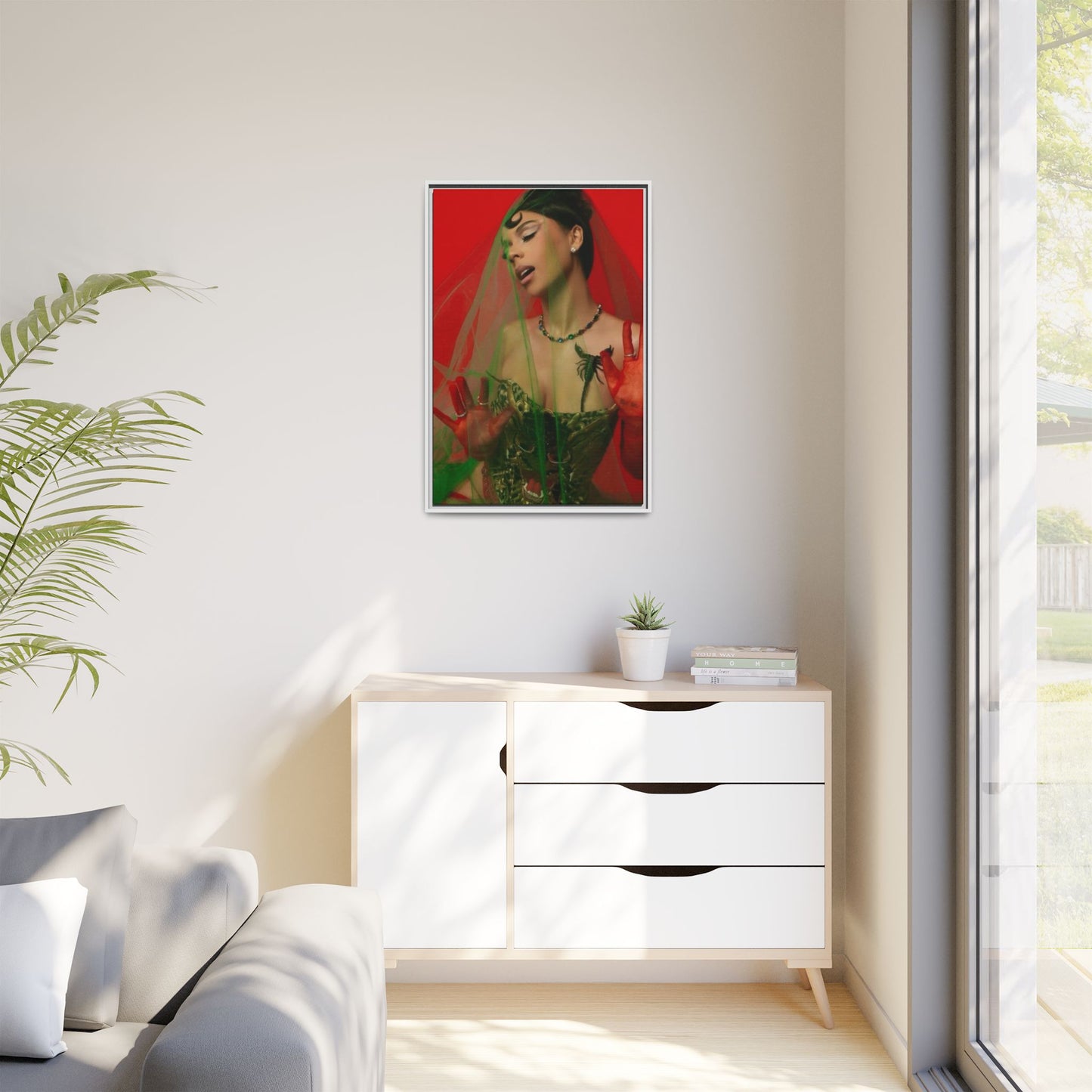 MARIAH CANVAS WITH FRAME