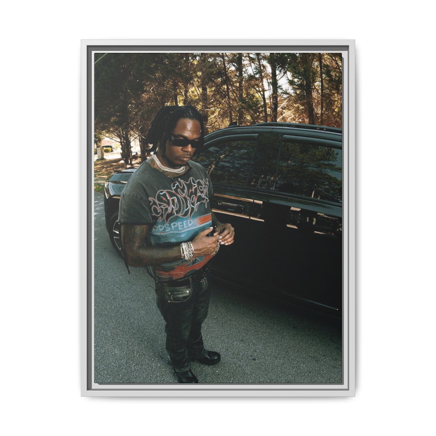 GUNNA CANVAS WITH FRAME