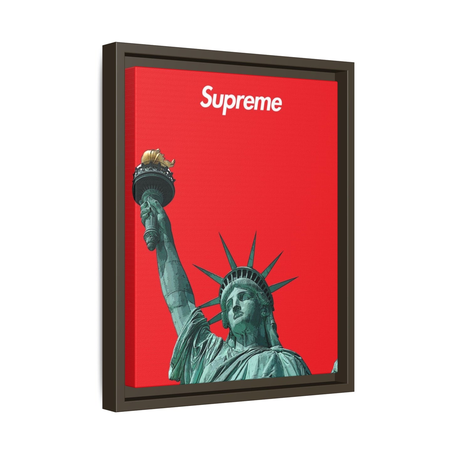 NY SUPREME CANVAS WITH FRAME