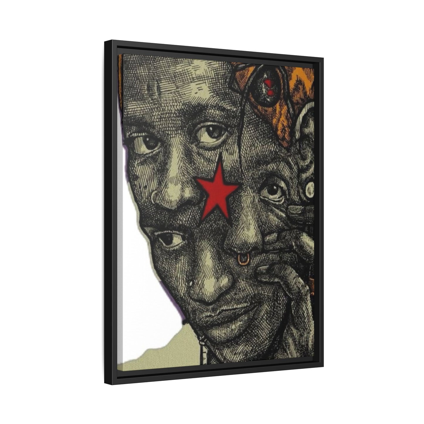 THUG FREE CANVAS WITH FRAME