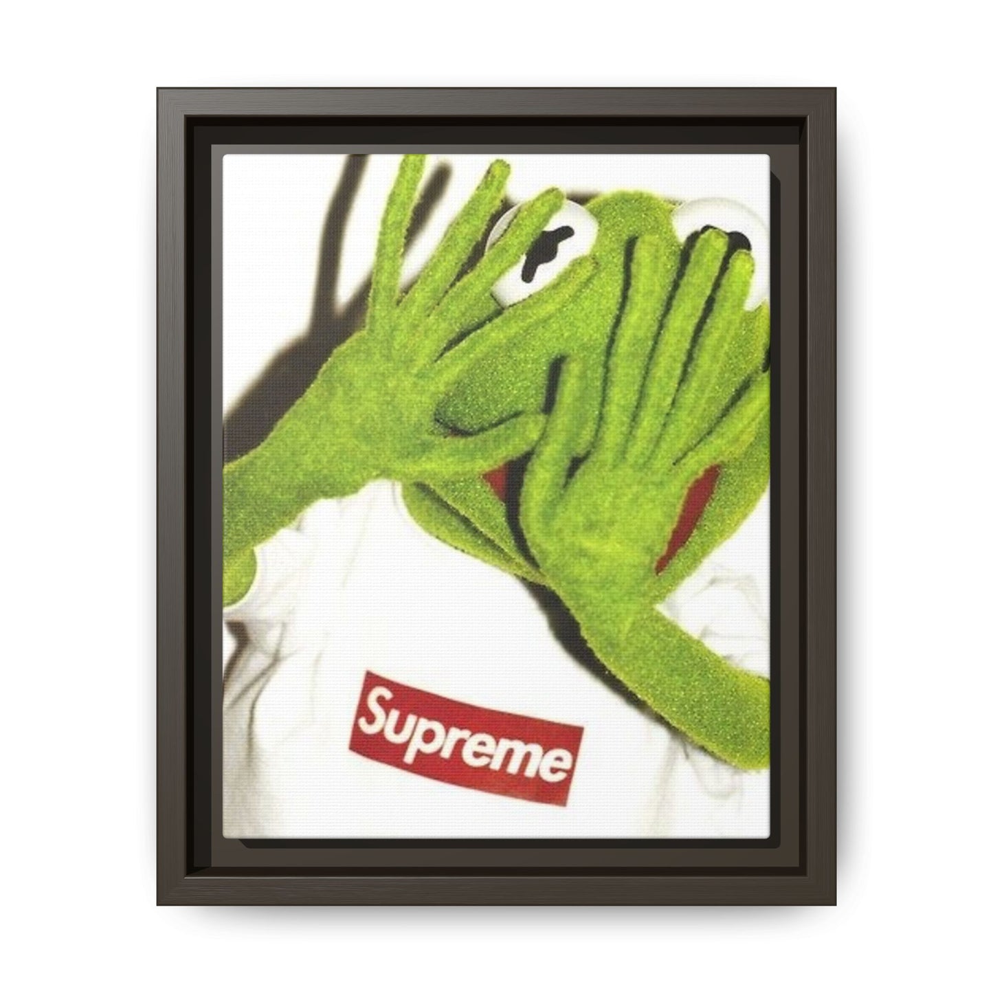 KERMIT CANVAS WITH FRAME