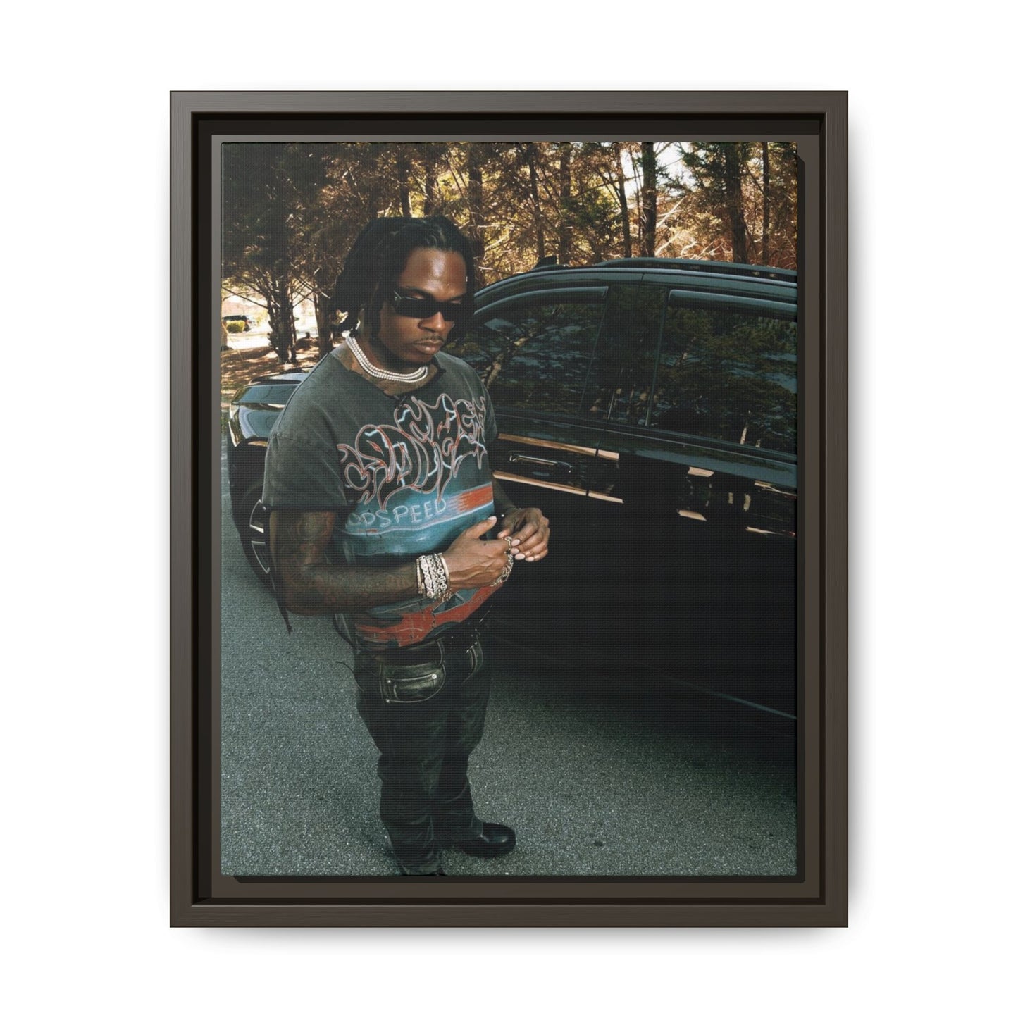 GUNNA CANVAS WITH FRAME