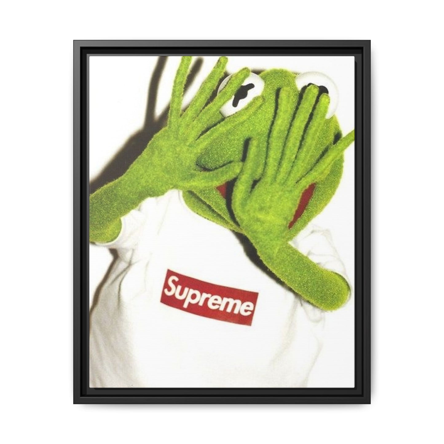 KERMIT CANVAS WITH FRAME