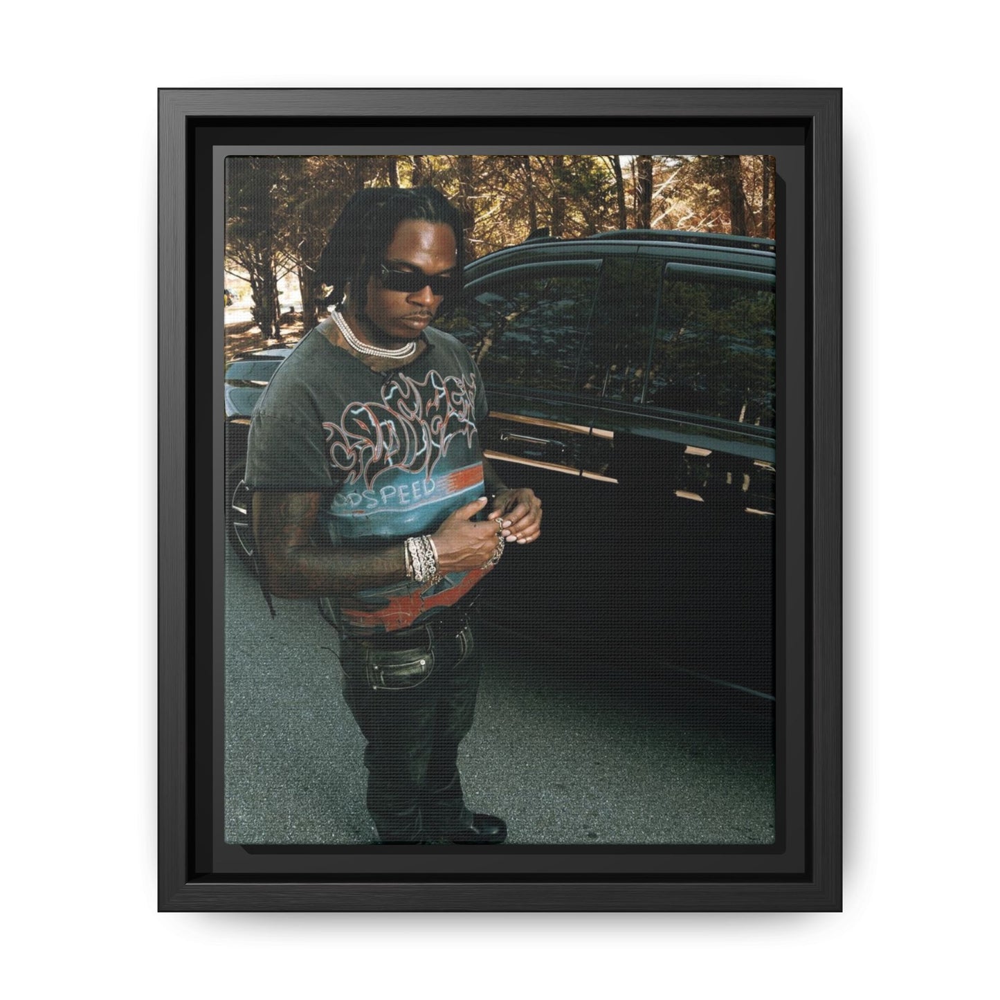GUNNA CANVAS WITH FRAME