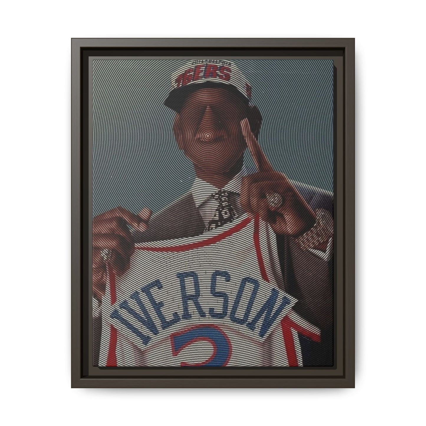 IVERSON CANVAS WITH FRAME