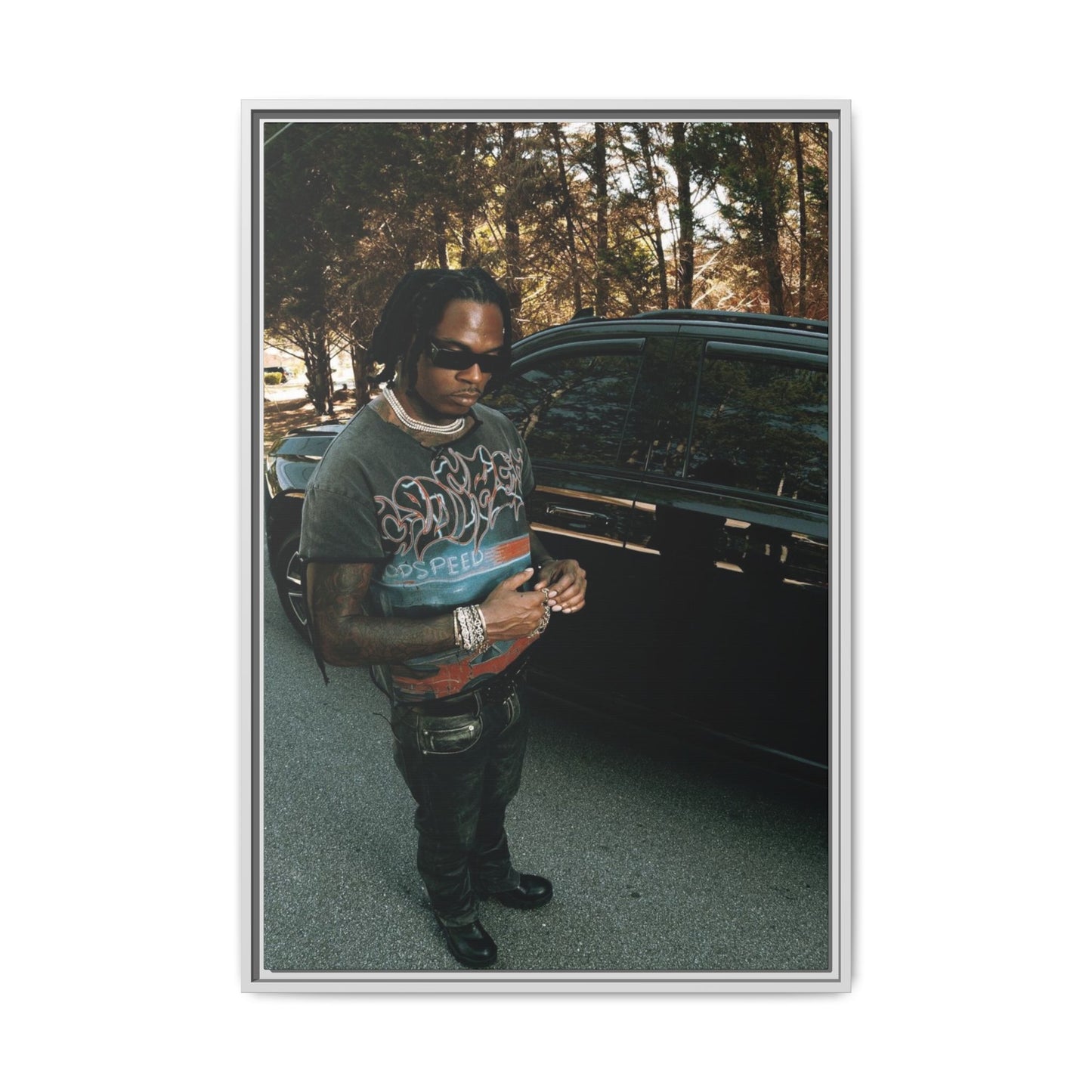 GUNNA CANVAS WITH FRAME