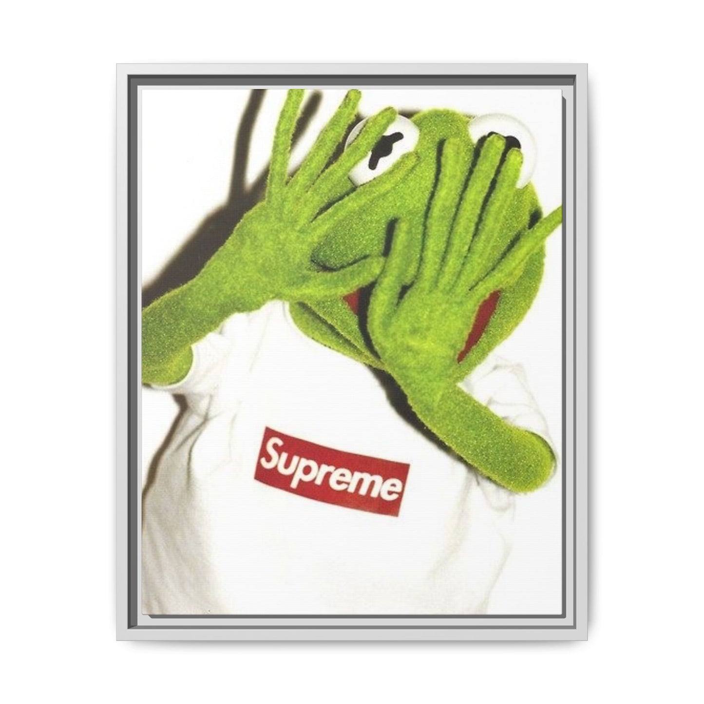 KERMIT CANVAS WITH FRAME