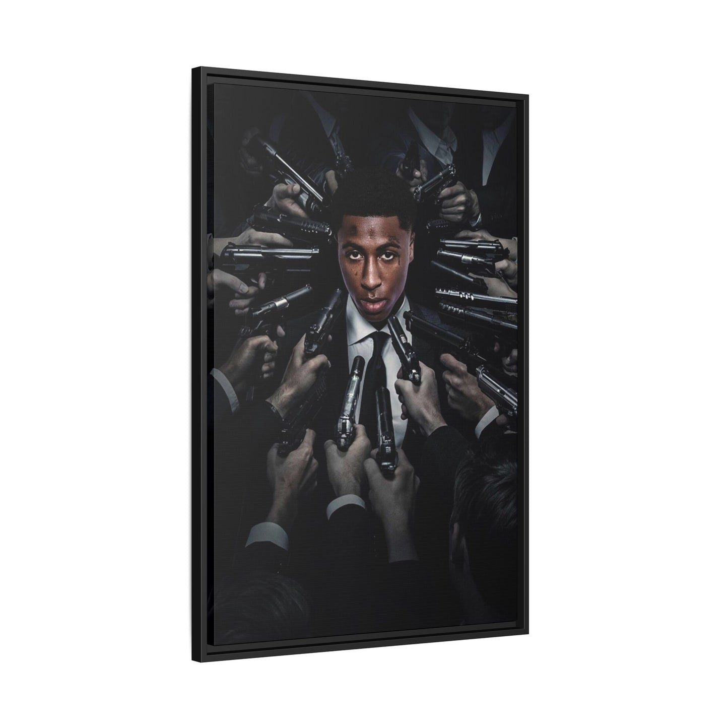 YOUNGBOY CANVAS WITH FRAME