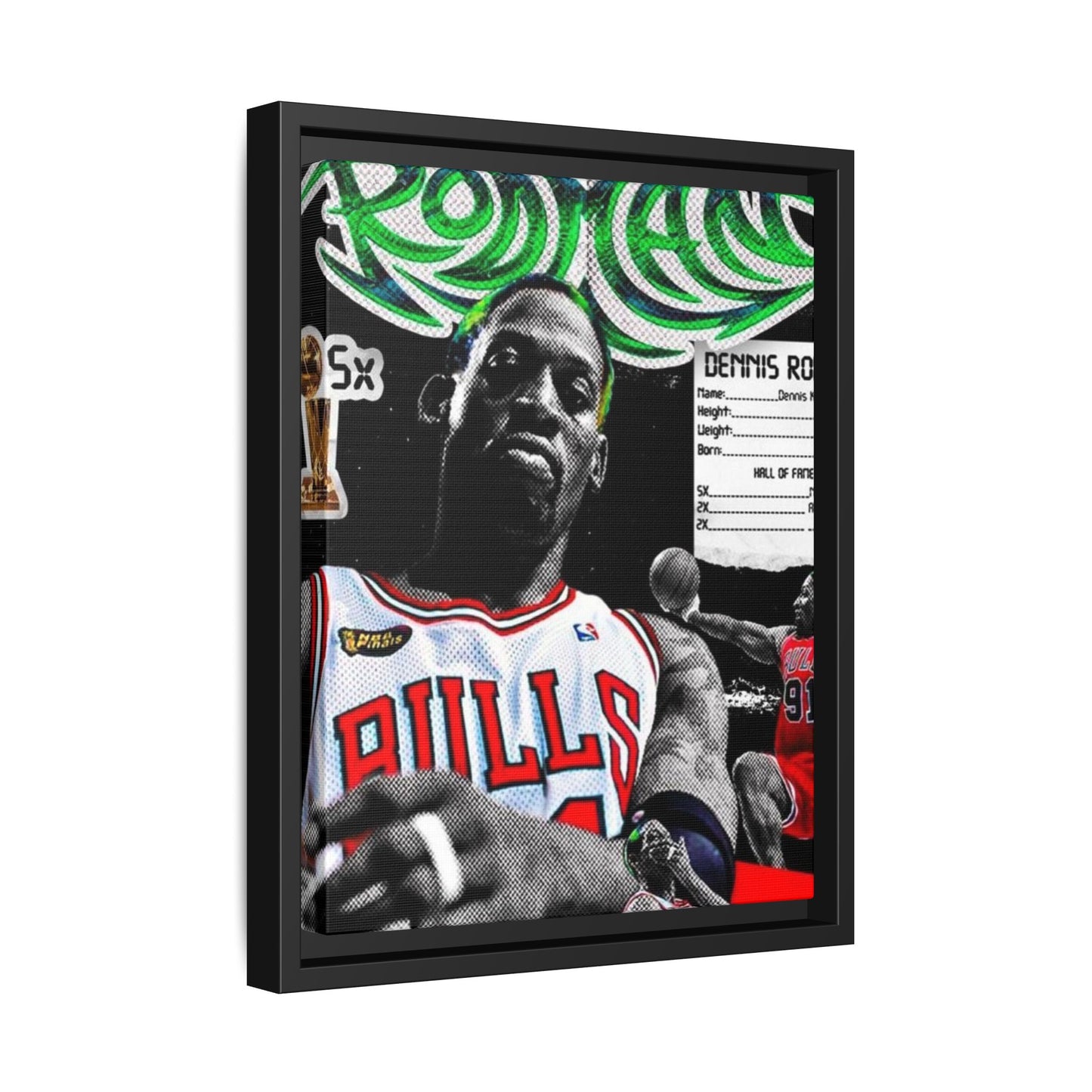 RODMAN CANVAS WITH FRAME