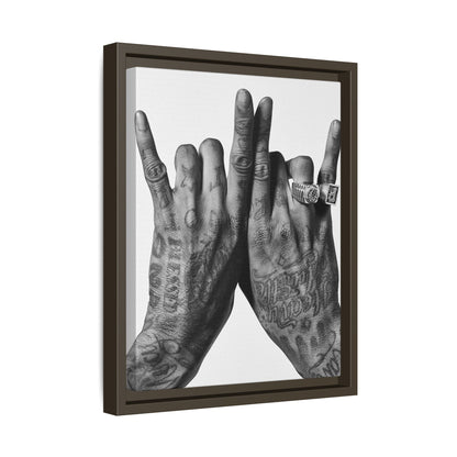 WIZ CANVAS WITH FRAME