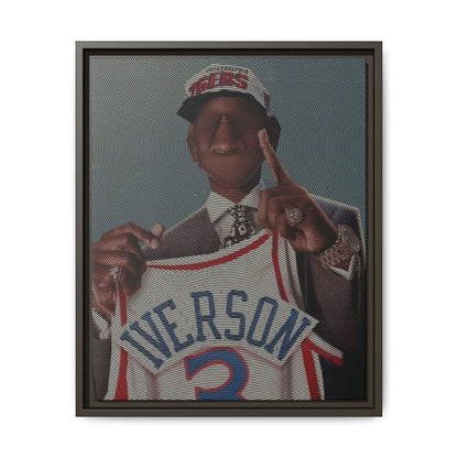 IVERSON CANVAS WITH FRAME