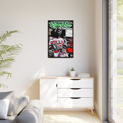 RODMAN CANVAS WITH FRAME