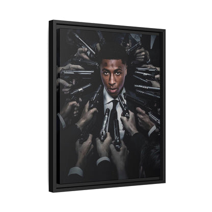 YOUNGBOY CANVAS WITH FRAME