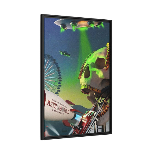 ASTROWORLD CANVAS WITH FRAME