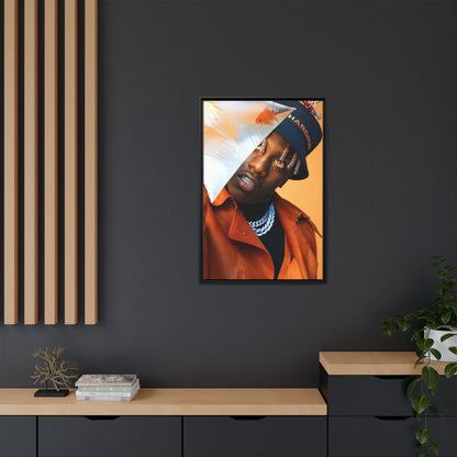 LIL BOAT CANVAS WITH FRAME