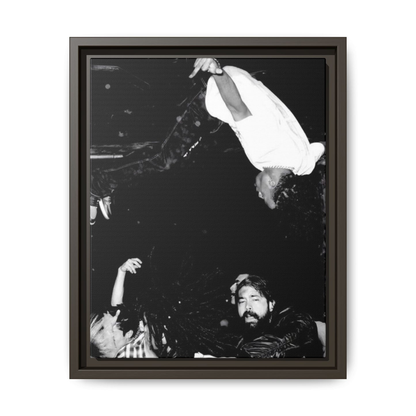 DIE LIT CANVAS WITH FRAME