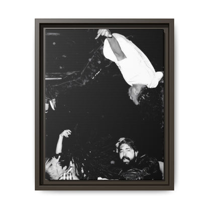 DIE LIT CANVAS WITH FRAME