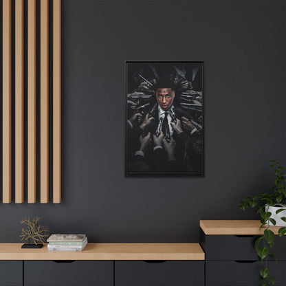 YOUNGBOY CANVAS WITH FRAME