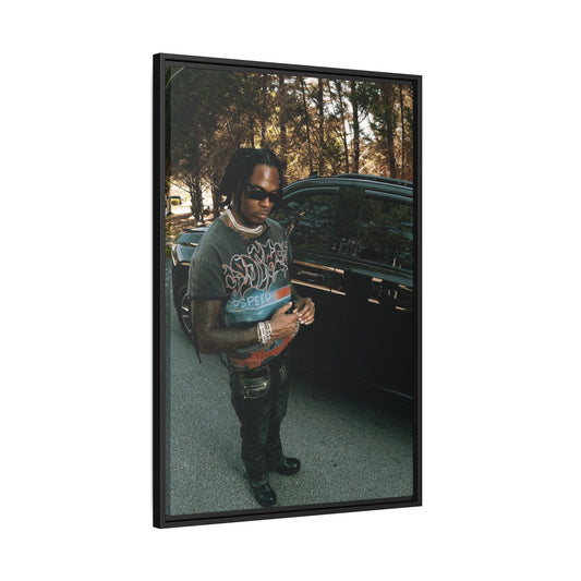 GUNNA CANVAS WITH FRAME