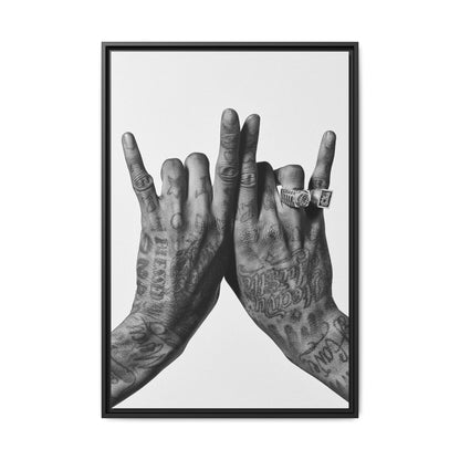 WIZ CANVAS WITH FRAME