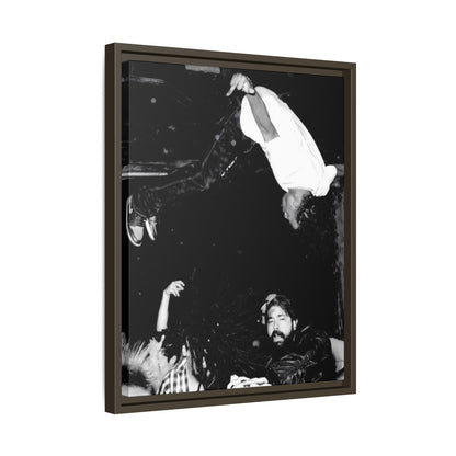 DIE LIT CANVAS WITH FRAME