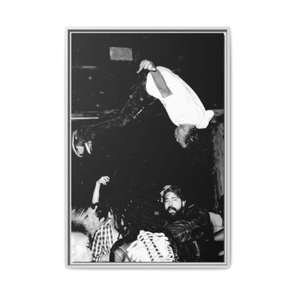 DIE LIT CANVAS WITH FRAME