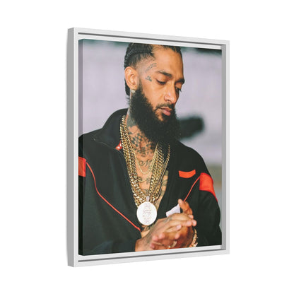 HU$$LE CANVAS WITH FRAME