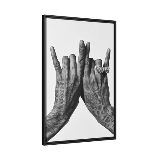 WIZ CANVAS WITH FRAME