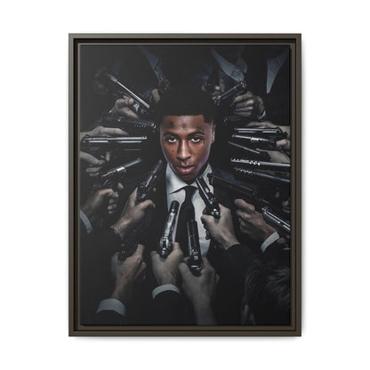 YOUNGBOY CANVAS WITH FRAME