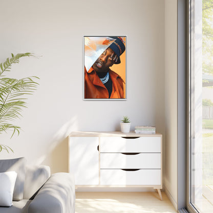 LIL BOAT CANVAS WITH FRAME