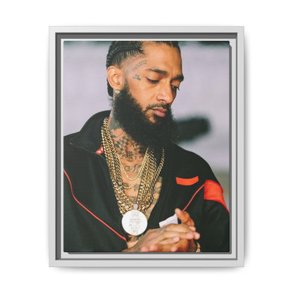 HU$$LE CANVAS WITH FRAME