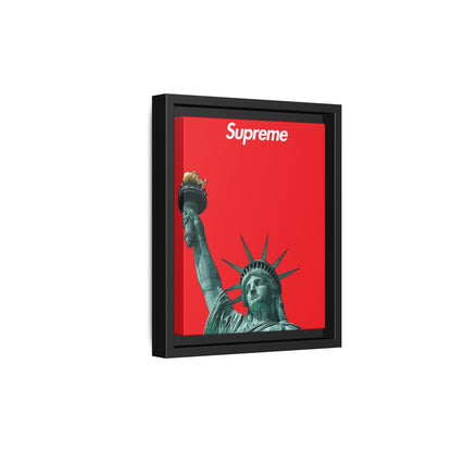 NY SUPREME CANVAS WITH FRAME