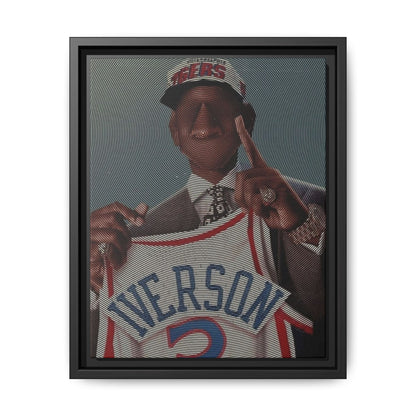 IVERSON CANVAS WITH FRAME