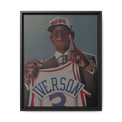 IVERSON CANVAS WITH FRAME