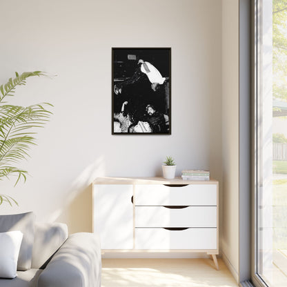 DIE LIT CANVAS WITH FRAME
