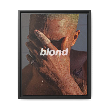 BLOND CANVAS WITH FRAME