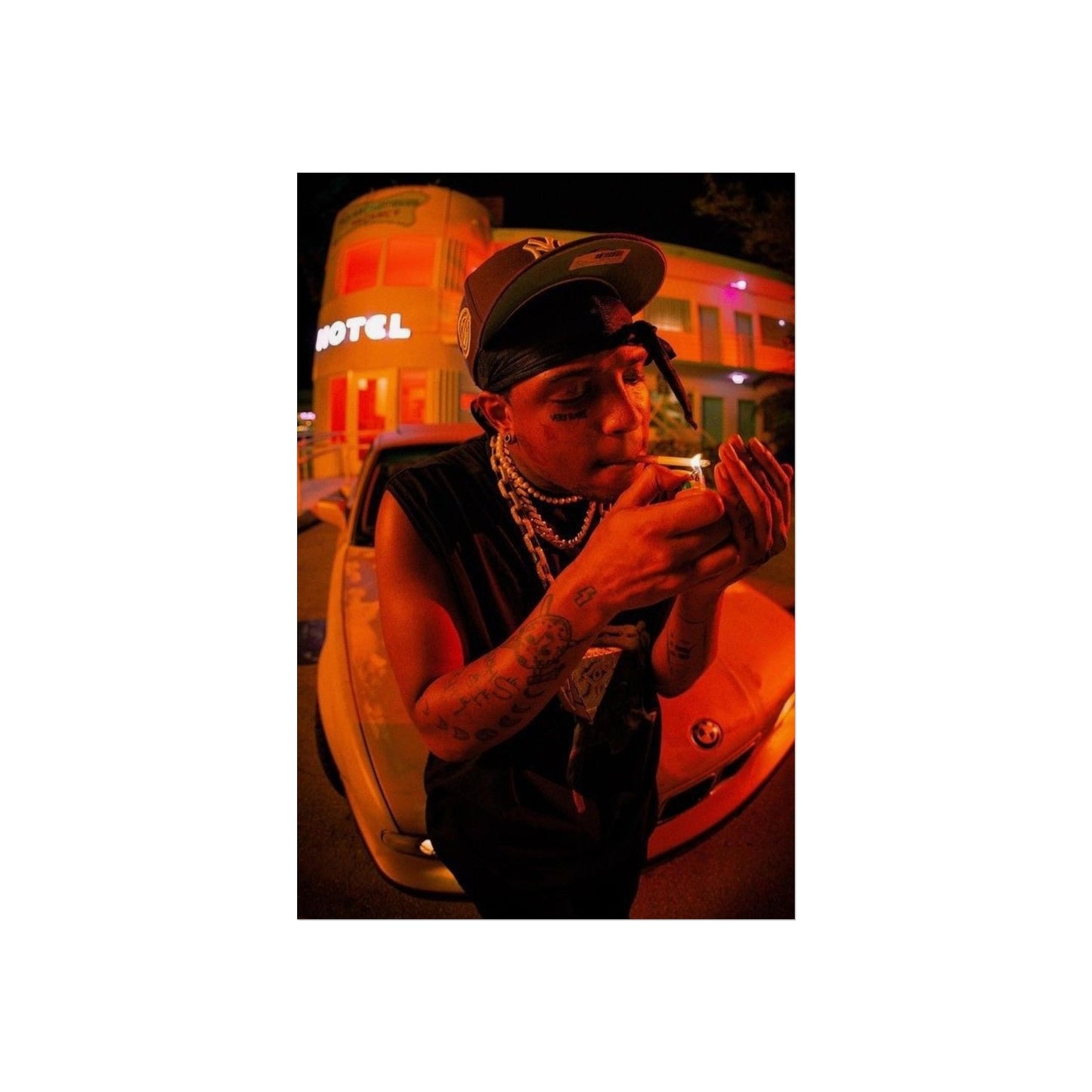 SKI MASK POSTER