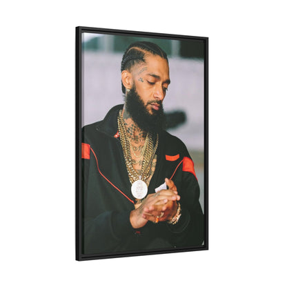 HU$$LE CANVAS WITH FRAME
