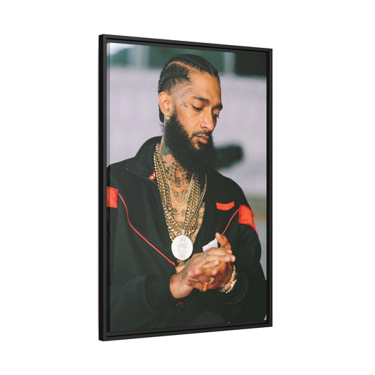 HU$$LE CANVAS WITH FRAME