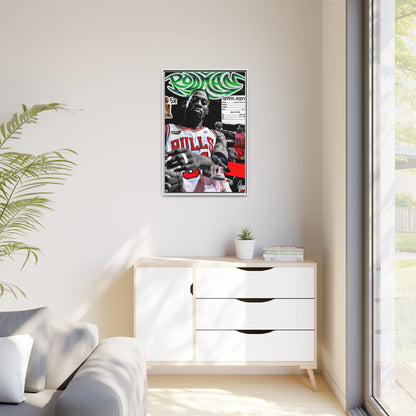 RODMAN CANVAS WITH FRAME