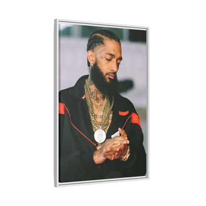HU$$LE CANVAS WITH FRAME