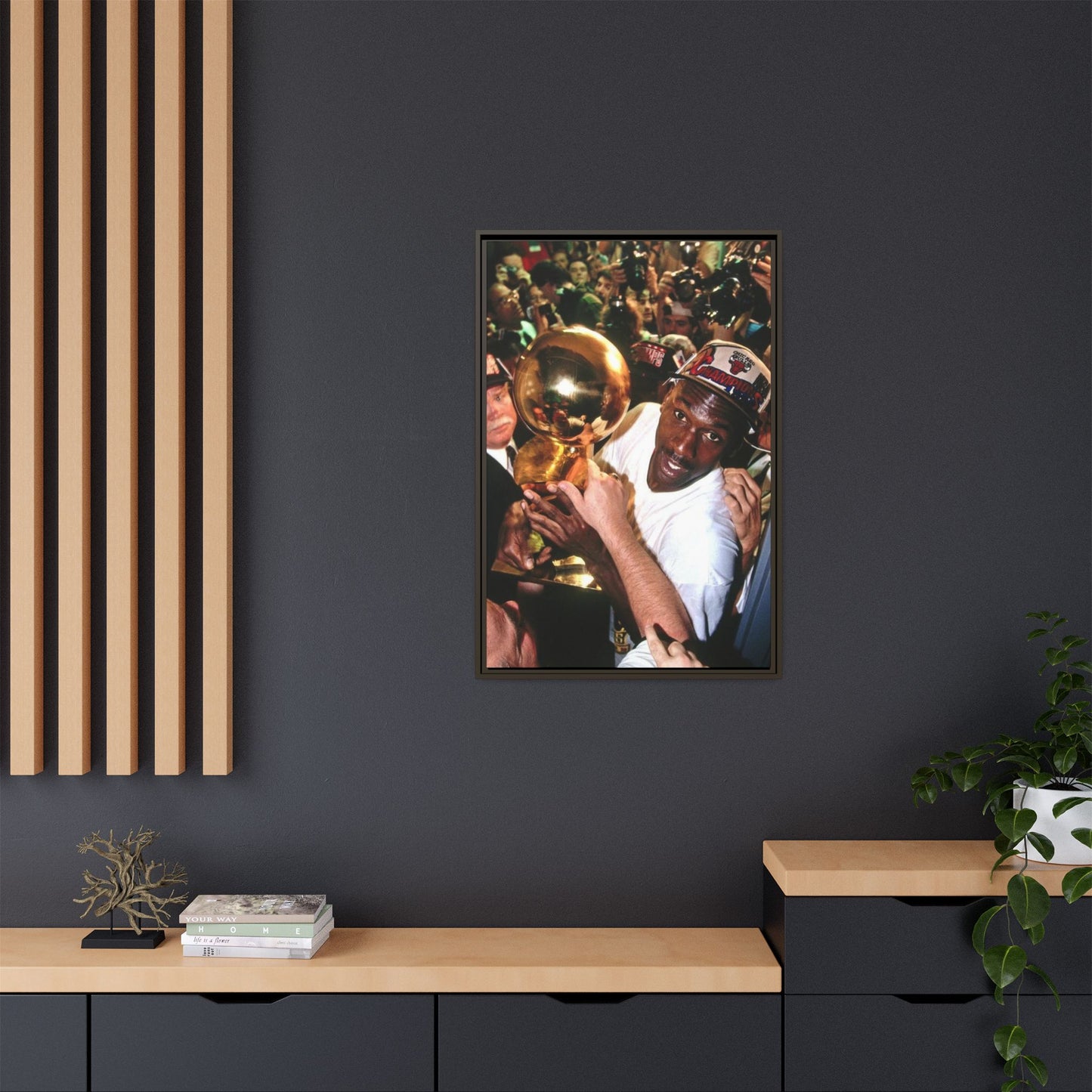 MJ CANVAS WITH FRAME