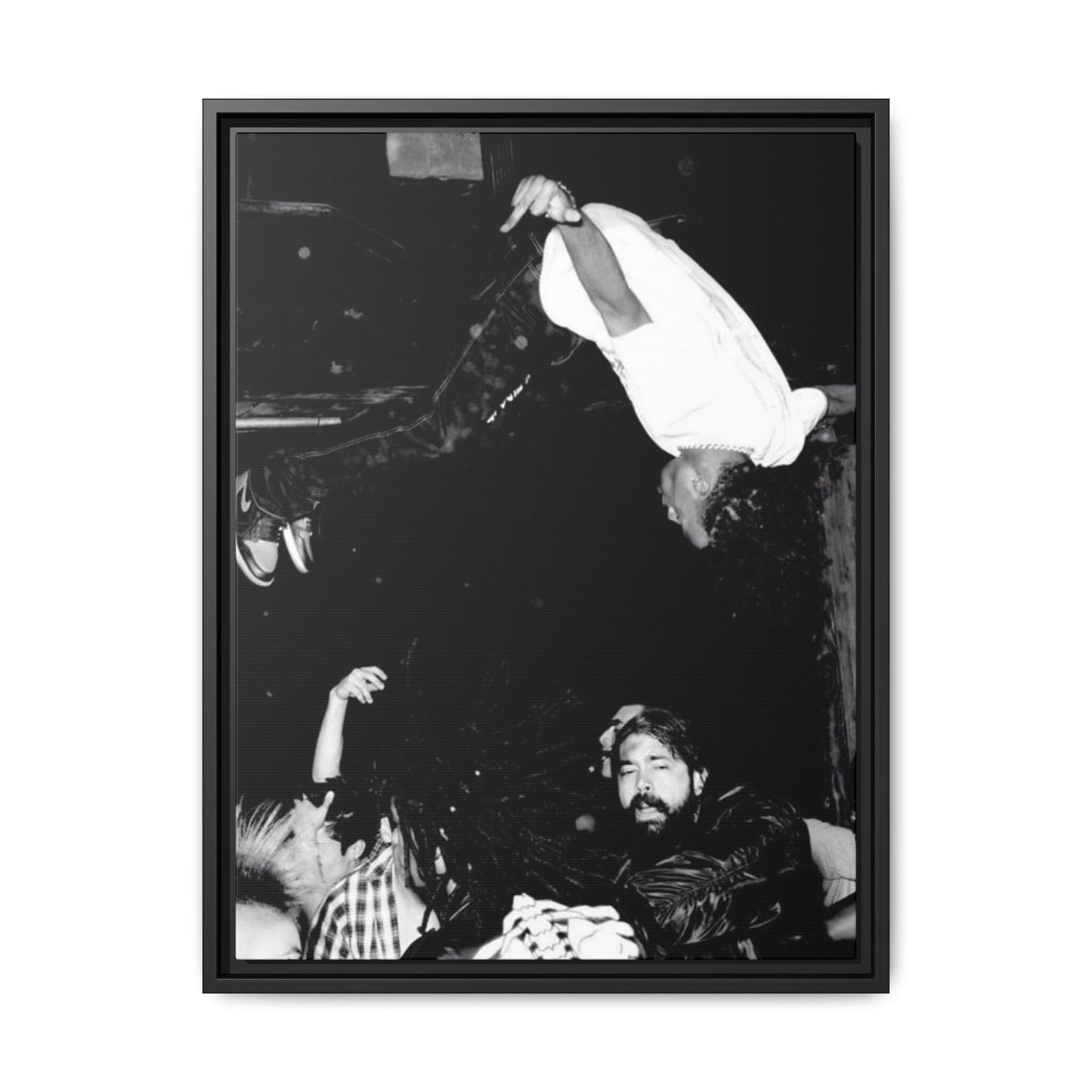 DIE LIT CANVAS WITH FRAME