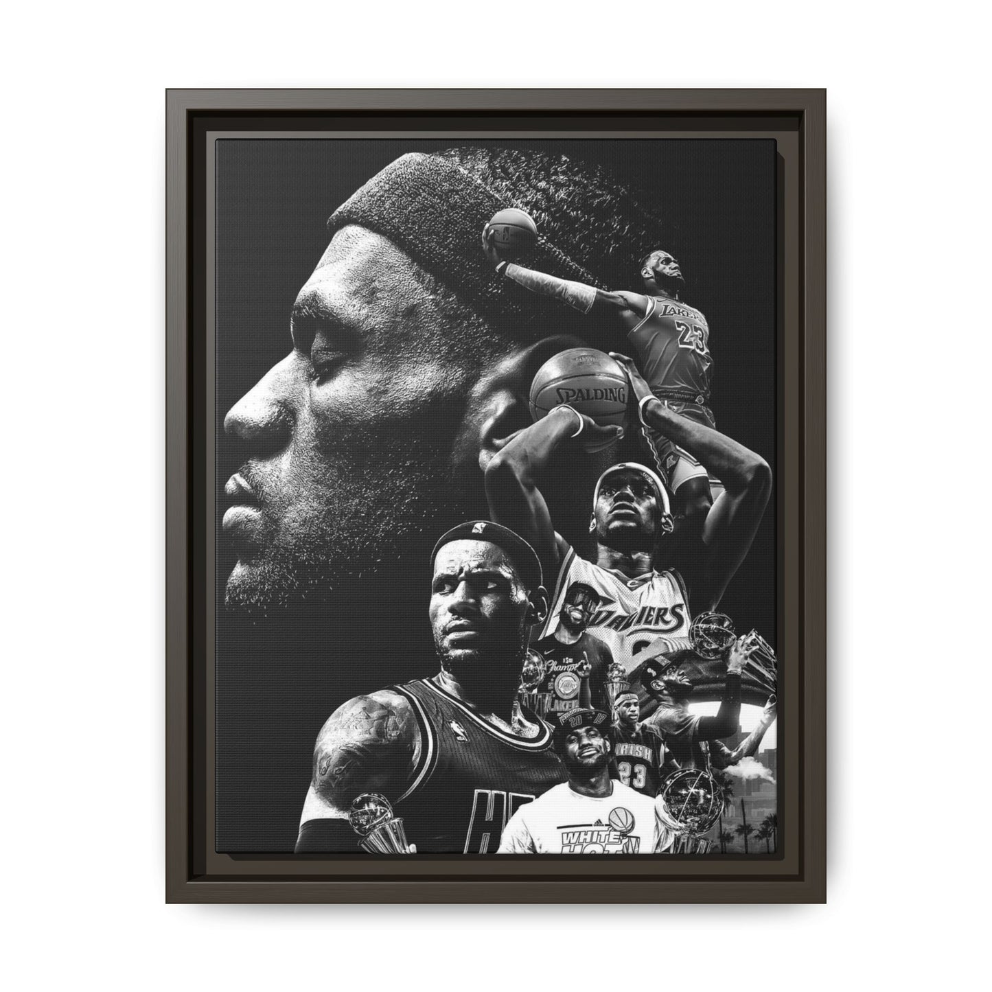 BRON CANVAS WITH FRAME