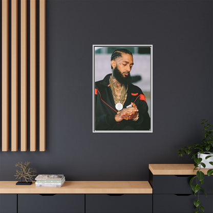 HU$$LE CANVAS WITH FRAME
