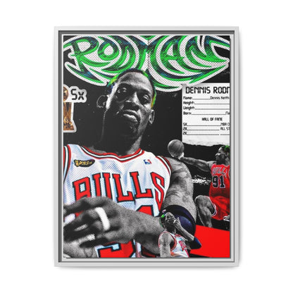 RODMAN CANVAS WITH FRAME